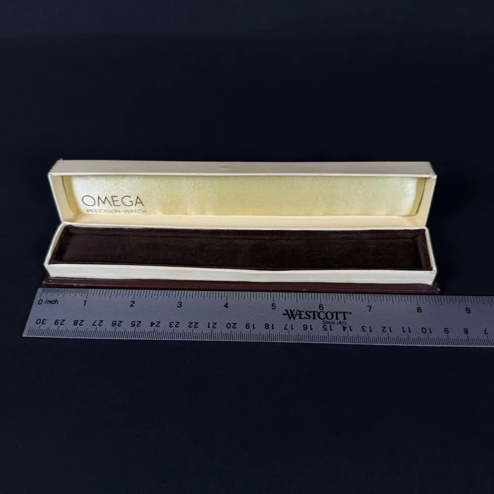 OMEGA “Precision Watch” Presentation Box Vintage original ONLY BOX
